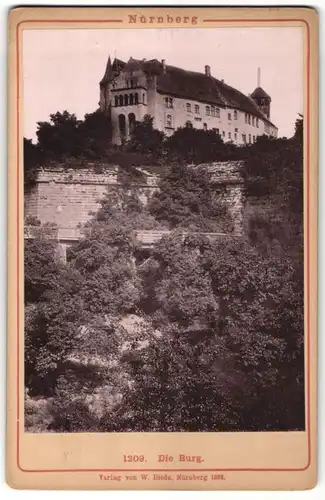 Fotografie W. Biede, Nürnberg, Ansicht Nürnberg, die Burg