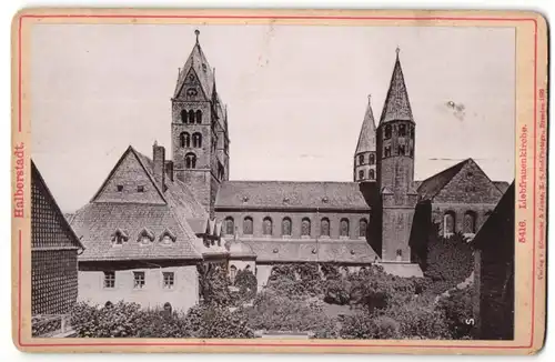 Fotografie Römmler & Jonas, Dresden, Ansicht Halberstadt, Liebfrauenkirche