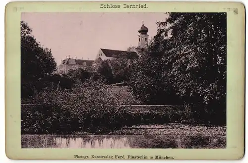 Fotografie Ferd. Finsterlin, München, Ansicht Bernried, Schloss
