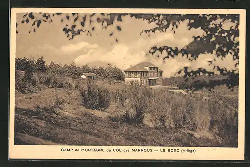 AK Le Bosc, Camp de Mongagne du Col des Marrous