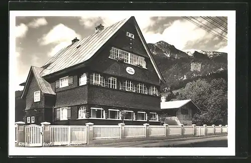 AK Oberstdorf i. b. Allgäu, Hotel Villa Nebelhorn
