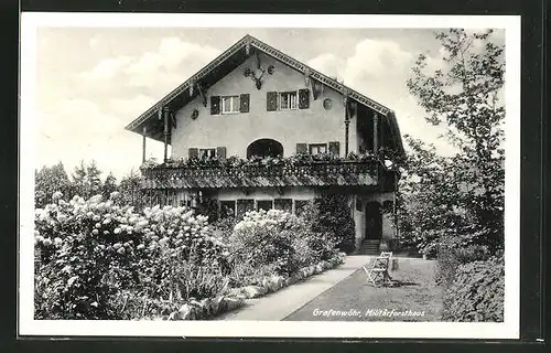 AK Grafenwöhr, Blick auf das Militärforsthaus