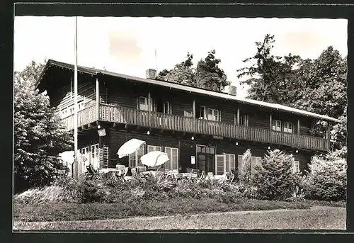 AK Treysa / Hessen, Schwalmbergbaude, Onkel Toms Hütte