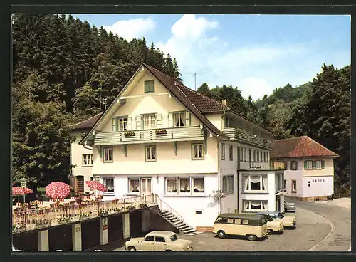 AK Bad Griesbach / Schwarzwald, Ansicht vom Kurhotel Adlerbad