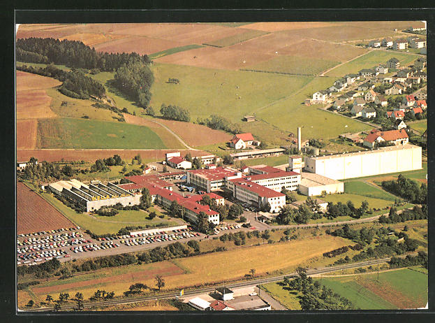 AK Hünfeld / Hessen, Blick Auf Die Produktionswerkstätte Der Wella ...