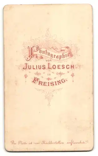 Fotografie Julius Loesch, Freising, Portrait junger Mann mit Fliege im Anzug