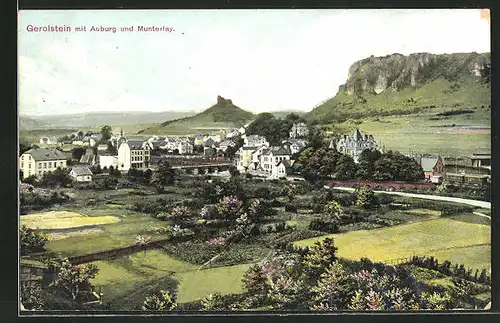 AK Gerolstein, Panorama mit Auburg und Munterlay