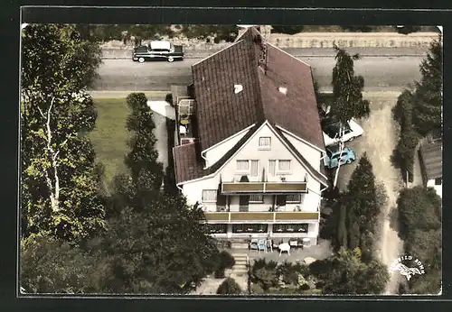 AK Bad Orb, Hotel Haus Westfalen in der Villbacherstrasse 34