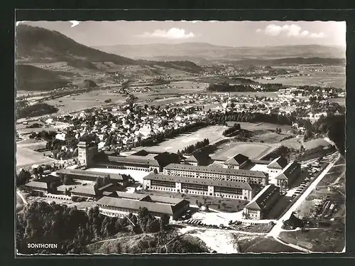 AK Sonthofen, Ortsansicht mit der Generaloberst Beck-Kaserne