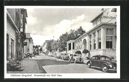 AK Rengsdorf, Hauptstrasse mit Hotel Stern