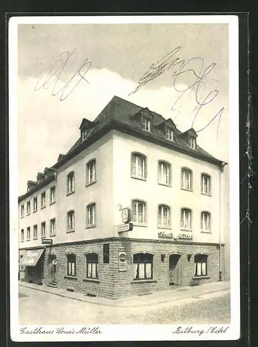 AK Bitburg / Eifel, Gasthaus Louis Müller