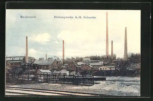 AK Mechernich, Bleibergwerks A. -G. Schmelze