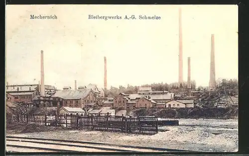 AK Mechernich, Bleibergwerks A. -G. Schmelze