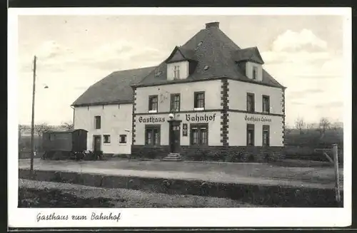 AK Niederstedem, Gasthaus zum Bahnhof