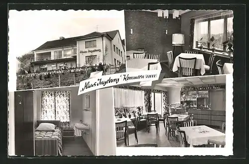 AK Kommern / Eifel, Hotel-Pension Haus Ingeborg