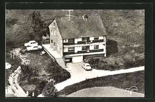 AK Geiselwind / Bayern, Gästehaus Hannelore Müller am Sportplatzweg