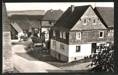 AK Raversbeuren, Ortspartie mit Einfamilienhäusern