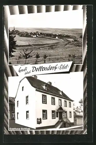 AK Dollendorf, Gasthaus Gottlieb, Umgebung