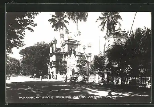 AK Colombo, Mohammedan Mosque, Cinnamon Gardens