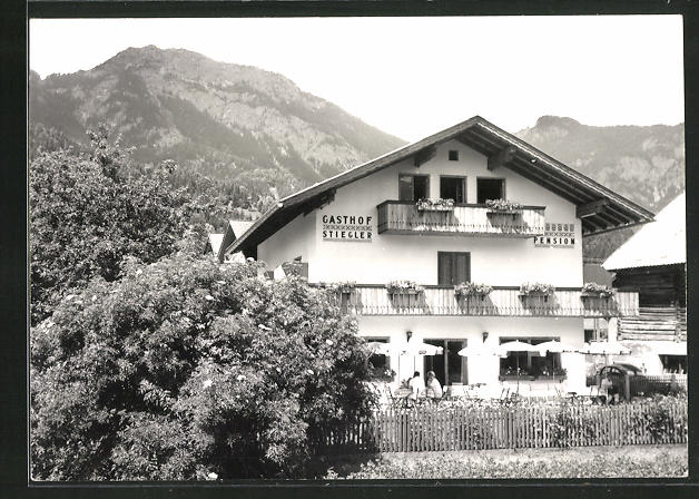 Ak Haus Im Ennstal Gasthof Stiegler Weissenbach 21 Nr 8580067