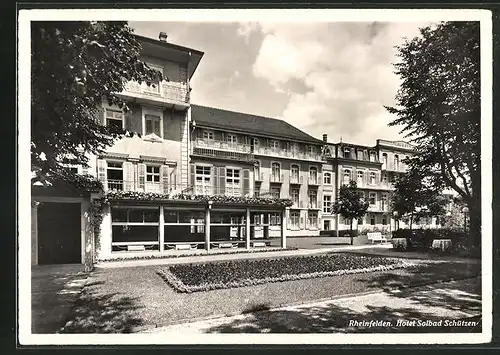 AK Rheinfelden, Hotel-Solbad Schützen