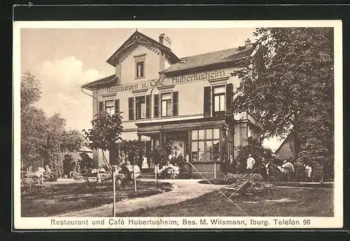 AK Iburg, Restaurant und Café Hubertusheim