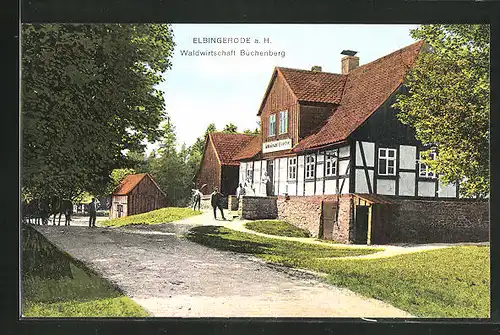 AK Elbingerode / Harz, Gasthaus Büchenberg