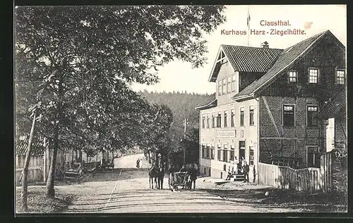 AK Clausthal, Hotel Kurhaus Harz-Ziegelhütte