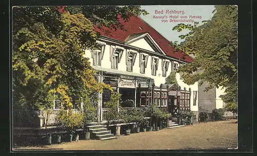 AK Bad Rehburg, Knoop's Hotel