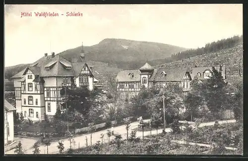 AK Schierke, Hotel Waldfrieden