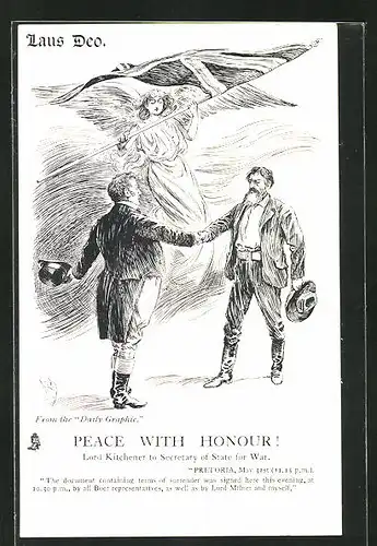 AK Burenkrieg, Lord Kitchener to Secretary of State for War, Peace with Honor