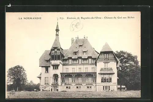 AK Bagnoles-de-l'Orne, Chateau de Gue aux Biches
