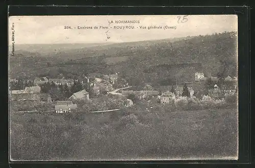 AK Rouyrou, La Normandie, environs de Flers, vue generale