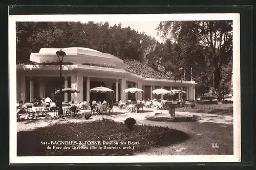 AK Bagnoles-de-l'Orne, Pavillon des Fleurs