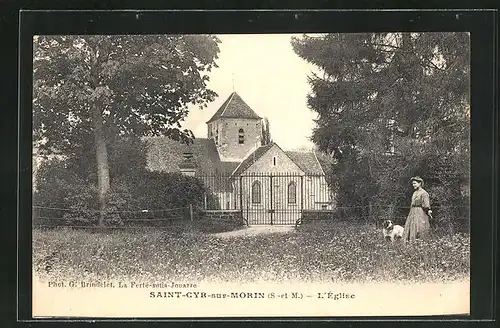 AK Saint-Cyr-sur-Morin, L` Èglise