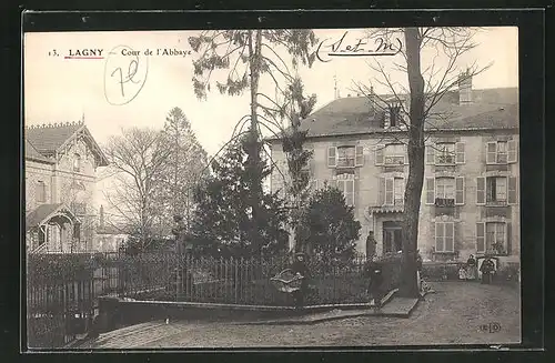 AK Lagny, Cour de l'Abbaye