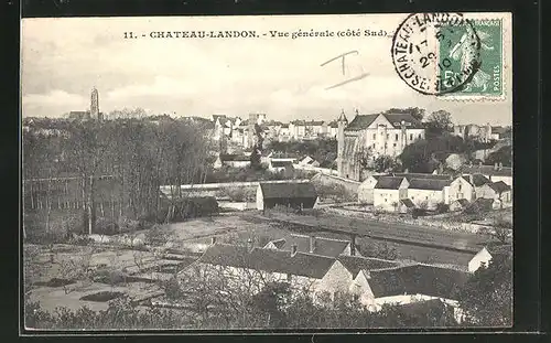 AK Chateau-Landon, Vue generale