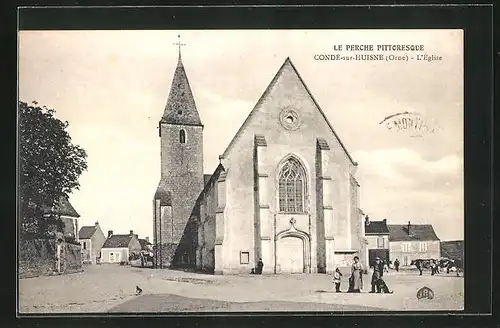 AK Conde-sur-Huisne, L`Eglise