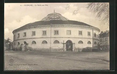 AK Alencon, La Halle aux Bles