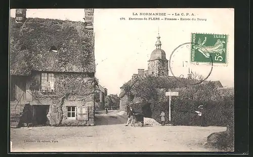 AK Fresnes, Entree du Bourg