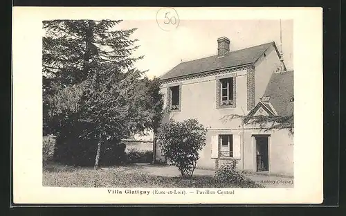 AK Villa Glatigny, Pavillon Central
