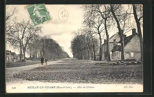 AK Meslay-Le-Vidame, Allee du Chateau