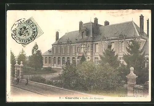 AK Courville, Ecole des Garcons, Ansicht der Knabenschule