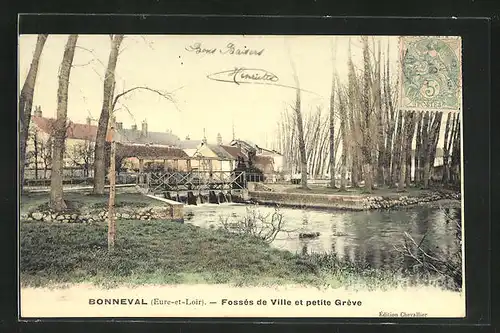 AK Bonneval, Fossès de Ville et petite Grève