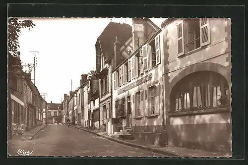 AK Senonches, Rue de Dreux - Hotel des Trois Marchands