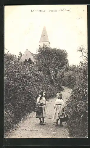 AK Lanneray, L`eglise et filles