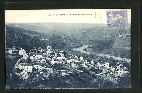 AK Sainte-Aulde, Sein-et-Marne, Vue Generale