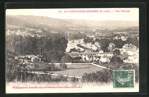 AK La Ferte-sous-Jouarre, Seine-et-Marne, Vue Generale