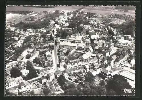 AK Tournan-en-Brie, Vue generale aerienne