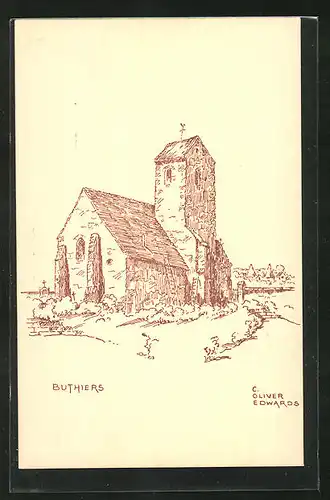 AK Buthiers, l`eglise